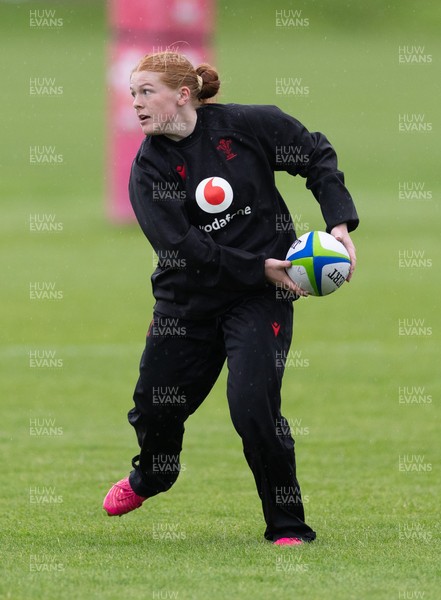 250625  Wales Women U20 Training Session - Isla McMullan during a training session ahead of their U20 Six Nations festival