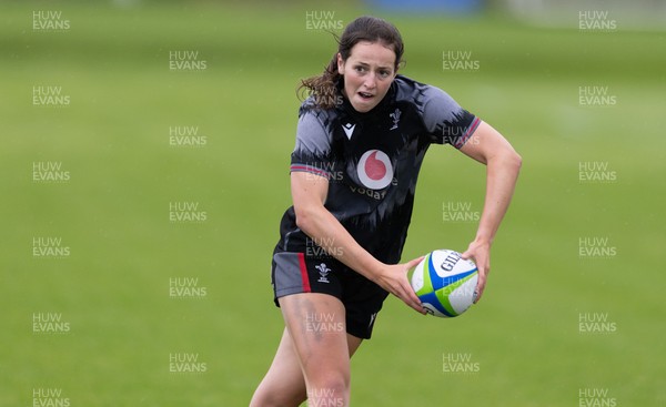250625  Wales Women U20 Training Session - Hannah Lane during a training session ahead of their U20 Six Nations festival