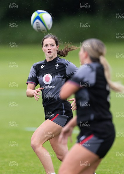 250625  Wales Women U20 Training Session - Hannah Lane during a training session ahead of their U20 Six Nations festival