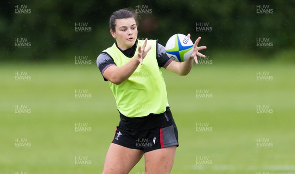 250625  Wales Women U20 Training Session - Chiara Pearce during a training session ahead of their U20 Six Nations festival