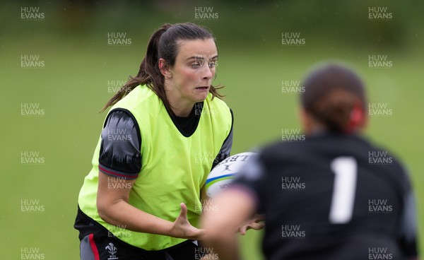 250625  Wales Women U20 Training Session - Branwen Metcalfe during a training session ahead of their U20 Six Nations festival
