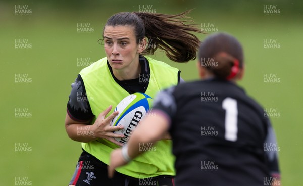 250625  Wales Women U20 Training Session - Branwen Metcalfe during a training session ahead of their U20 Six Nations festival