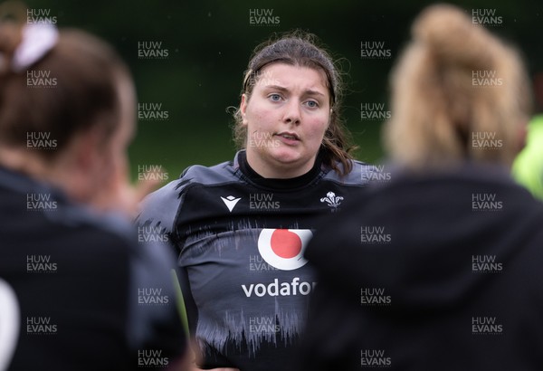 250625  Wales Women U20 Training Session - Stella Orrin during a training session ahead of their U20 Six Nations festival