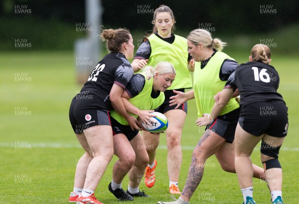250625  Wales Women U20 Training Session - during a training session ahead of their U20 Six Nations festival