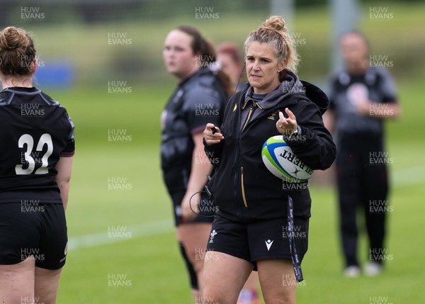 250625  Wales Women U20 Training Session - Catrina Nicholas-McLaughlin during a training session ahead of their U20 Six Nations festival
