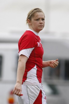 09.05.10 Wales v England - Womens' Under 20's - Wales centre Adi Taviner. 