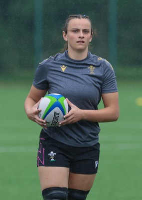 050725  Wales Women U20 v Ireland Women U20, Women’s U20 Six Nations Summer Series - Branwen Metcalfe of Wales during warm up