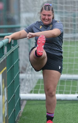 050725  Wales Women U20 v Ireland Women U20, Women’s U20 Six Nations Summer Series - Stella Orrin of Wales during warm up