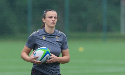 050725  Wales Women U20 v Ireland Women U20, Women’s U20 Six Nations Summer Series - Branwen Metcalfe of Wales during warm up