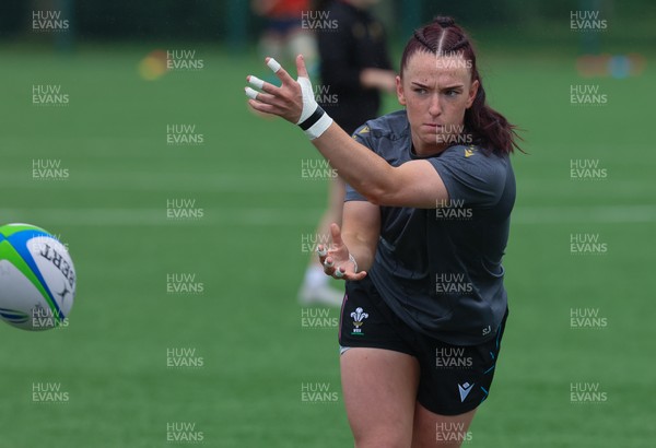 050725  Wales Women U20 v Ireland Women U20, Women’s U20 Six Nations Summer Series - Sian Jones of Wales during warm up
