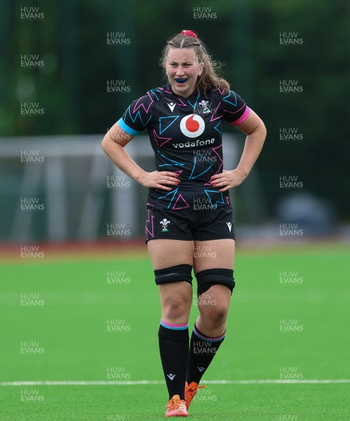 050725  Wales Women U20 v Ireland Women U20, Women’s U20 Six Nations Summer Series - Robyn Davies of Wales