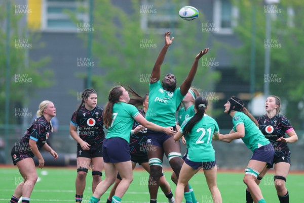 050725  Wales Women U20 v Ireland Women U20, Women’s U20 Six Nations Summer Series - Alma Atagamen of Ireland