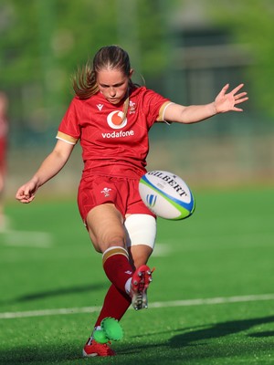 110725 - Wales Women U20 v Scotland Women U20, Women’s U20 Six Nations Summer Series - Hanna Marshall of Wales