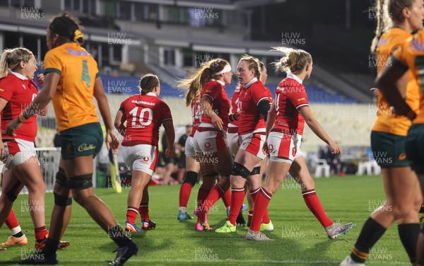 031123 - Wales Women v Australia Women, WXV1 - Wales are awarded a penalty try