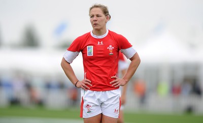20.08.10 - Wales Women v Australia Women - Women's Rugby World Cup 2010 - Jamie Kift of Wales. 