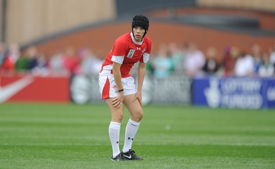 20.08.10 - Wales Women v Australia Women - Women's Rugby World Cup 2010 - Ceri Redman of Wales. 