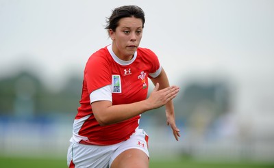 20.08.10 - Wales Women v Australia Women - Women's Rugby World Cup 2010 - Sioned Harries of Wales. 