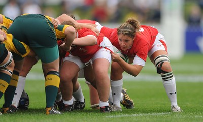 20.08.10 - Wales Women v Australia Women - Women's Rugby World Cup 2010 - Catrina Nicholas of Wales. 