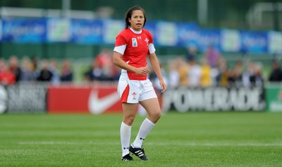 20.08.10 - Wales Women v Australia Women - Women's Rugby World Cup 2010 - Naomi Thomas of Wales. 