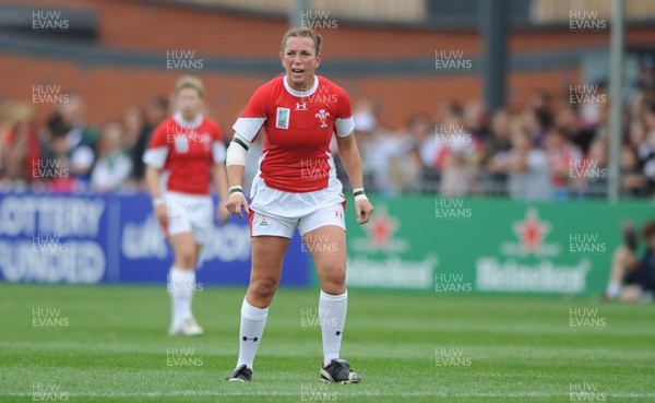 20.08.10 - Wales Women v Australia Women - Women's Rugby World Cup 2010 - Clare Flowers of Wales. 