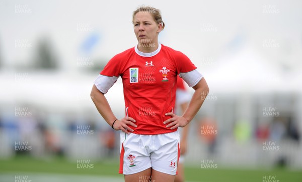 20.08.10 - Wales Women v Australia Women - Women's Rugby World Cup 2010 - Jamie Kift of Wales. 