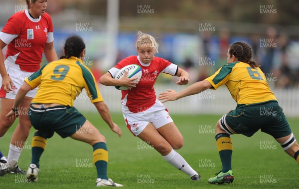 20.08.10 - Wales Women v Australia Women - Women's Rugby World Cup 2010 - Laura Prosser of Wales. 