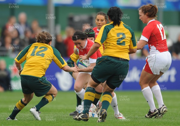 20.08.10 - Wales Women v Australia Women - Women's Rugby World Cup 2010 - Melissa Berry of Wales. 