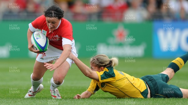 20.08.10 - Wales Women v Australia Women - Women's Rugby World Cup 2010 - Melissa Berry of Wales. 