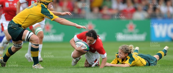 20.08.10 - Wales Women v Australia Women - Women's Rugby World Cup 2010 - Melissa Berry of Wales. 