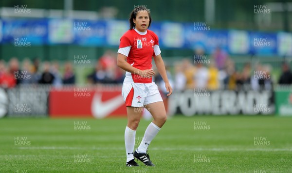 20.08.10 - Wales Women v Australia Women - Women's Rugby World Cup 2010 - Naomi Thomas of Wales. 