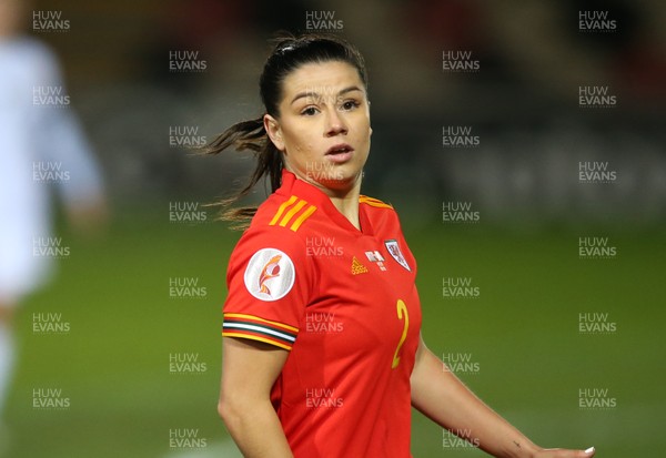011220 - Wales Women v Belarus Women - UEFA Championship Qualifier - Ffion Morgan of Wales