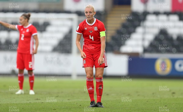 070618 - Wales Women v Bosnia Women - FIFA Women's World Cup Qualifying Round - Sophie Ingle of Wales