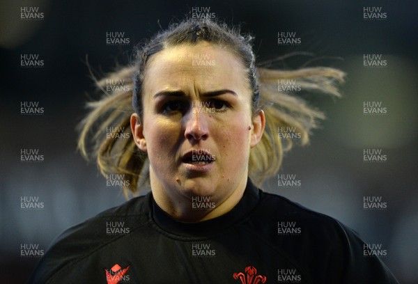 211121 - Wales Women v Canada Women - Autumn Internationals - Siwan Lillicrap of Wales during warm up