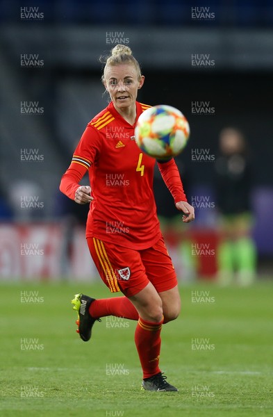 130421 Wales Women v Denmark Women, International Friendly match - Sophie Ingle of Wales in action during the match