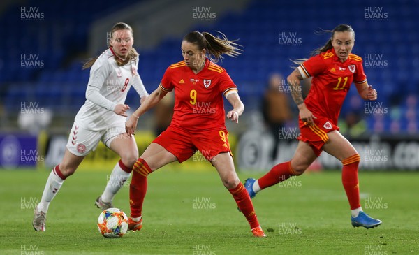 130421 Wales Women v Denmark Women, International Friendly match - Kayleigh Green of Wales in action during the match