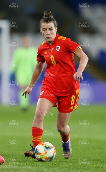 130421 Wales Women v Denmark Women, International Friendly match -Angharad James of Wales in action during the match