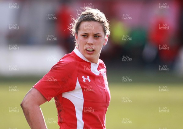 170313 Wales v England- Women's 6 Nations Championship -Wales' Sioned Harries