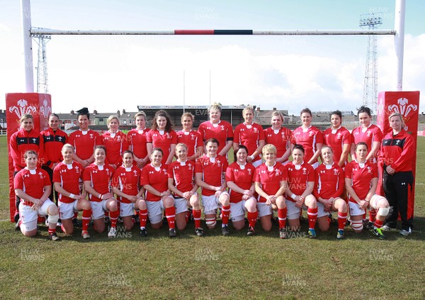 170313 Wales v England- Women's 6 Nations Championship -Wales' 6 Nations Championship squad