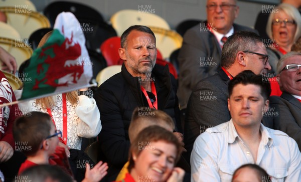 310818 - Wales Women v England Women - FIFA World Cup Qualifier - Ryan Giggs at the game