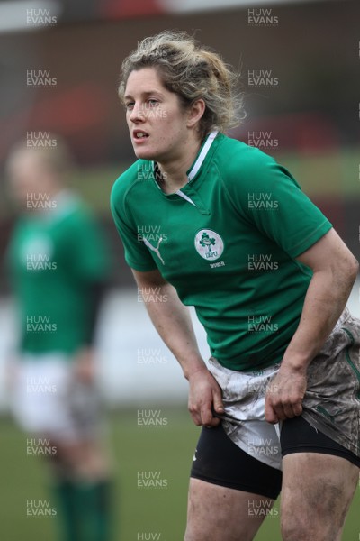 030213 - Wales Women v Ireland Women, 2013 RBS Womens 6 Nations, Aberavon - Ireland's Alison Miller