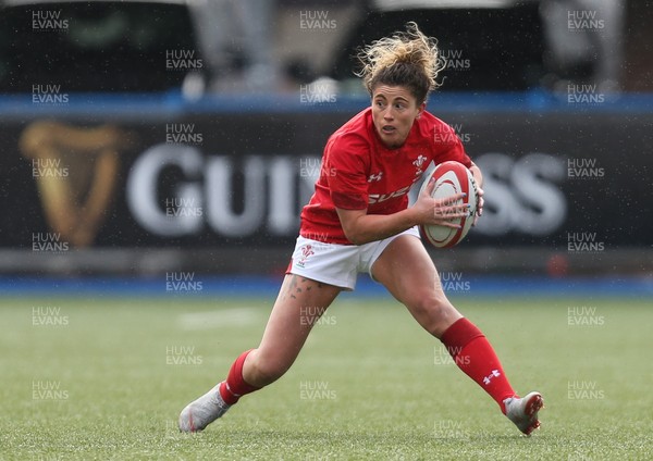 170319 - Wales v Ireland, Women's Six Nations 2019 - Jess Kavanagh of Wales