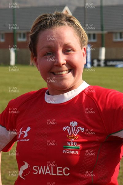 21.03.09 Wales vs. Ireland. Women's 6 Nations. Rhian Bowden is all smiles as The Wales Women's rugby team win the Triple Crown. 