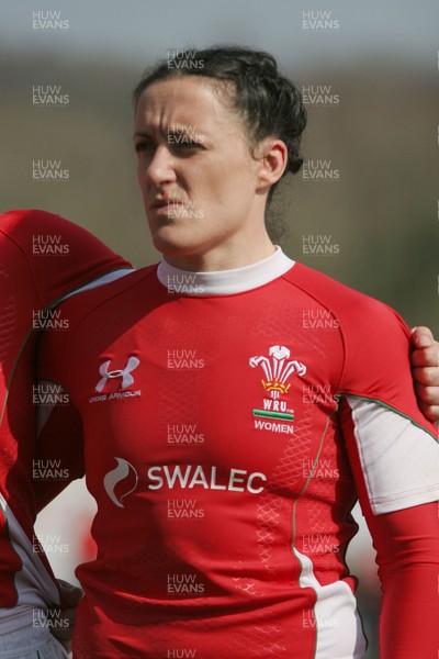 21.03.09 Wales vs. Ireland. Women's 6 Nations. Wales captain Melissa Berry. 