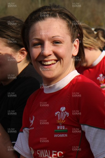 21.03.09 Wales vs. Ireland. Women's 6 Nations. The Wales Women's 6 Nations squad celebrate their first ever triple Crown. 