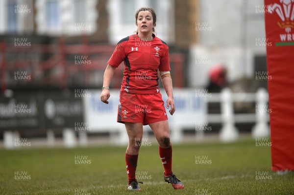 020214 - Wales Women v Italy  Women - RBS Women's Six Nations 2014 -Elen Evans of Wales