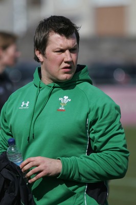 21.03.10 Wales v Italy - Womens' 6 Nations Championship - Wales' conditioning coach Ryan Harris. 