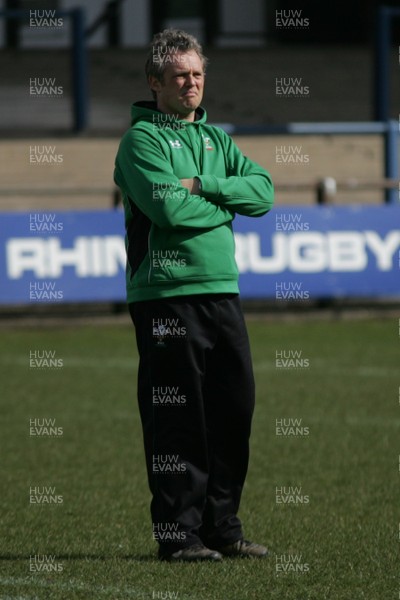 21.03.10 Wales v Italy - Womens' 6 Nations Championship - Wales' backs coach Dan Cottrell. 
