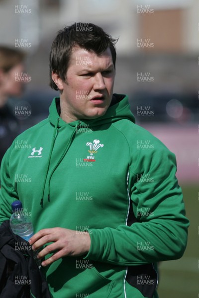 21.03.10 Wales v Italy - Womens' 6 Nations Championship - Wales' conditioning coach Ryan Harris. 