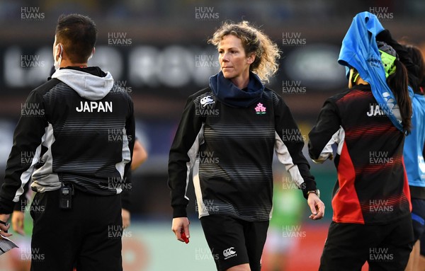 071121 - Wales Women v Japan Women - Autumn Internationals - Japan head coach Lesley McKenzie