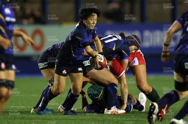 071121 - Wales Women v Japan Women - Autumn international - Megumi Abe of Japan